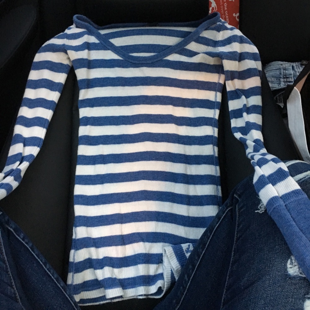 Long sleeve striped shirt